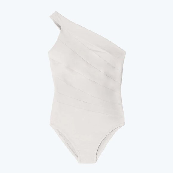 NWT Summersalt The Sidestroke One-Piece Size 6 in White Sand - Picture 3 of 5
